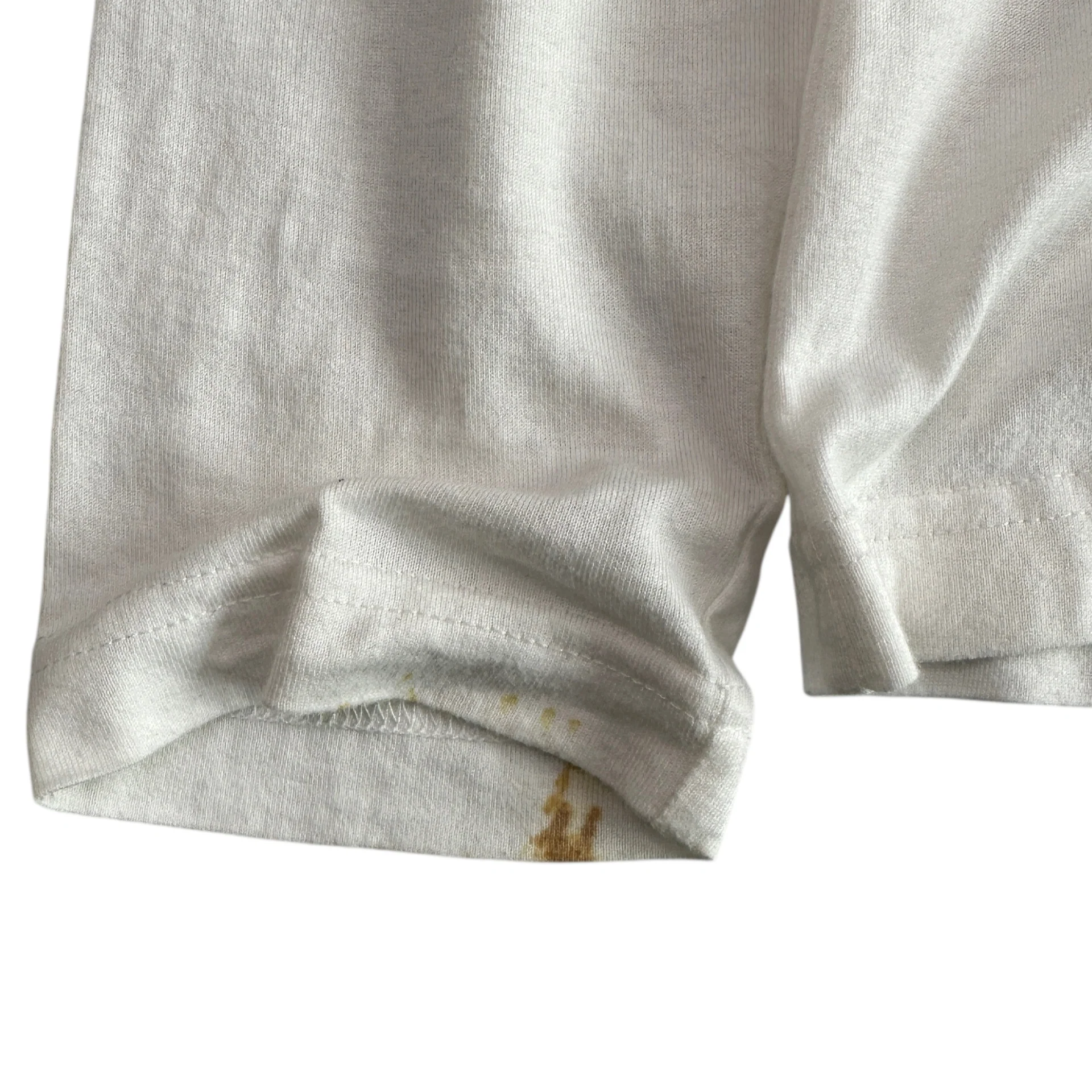(2) BURBERRY BLACK LABEL LONG SLEEVE TOP - WHITE - Image 6