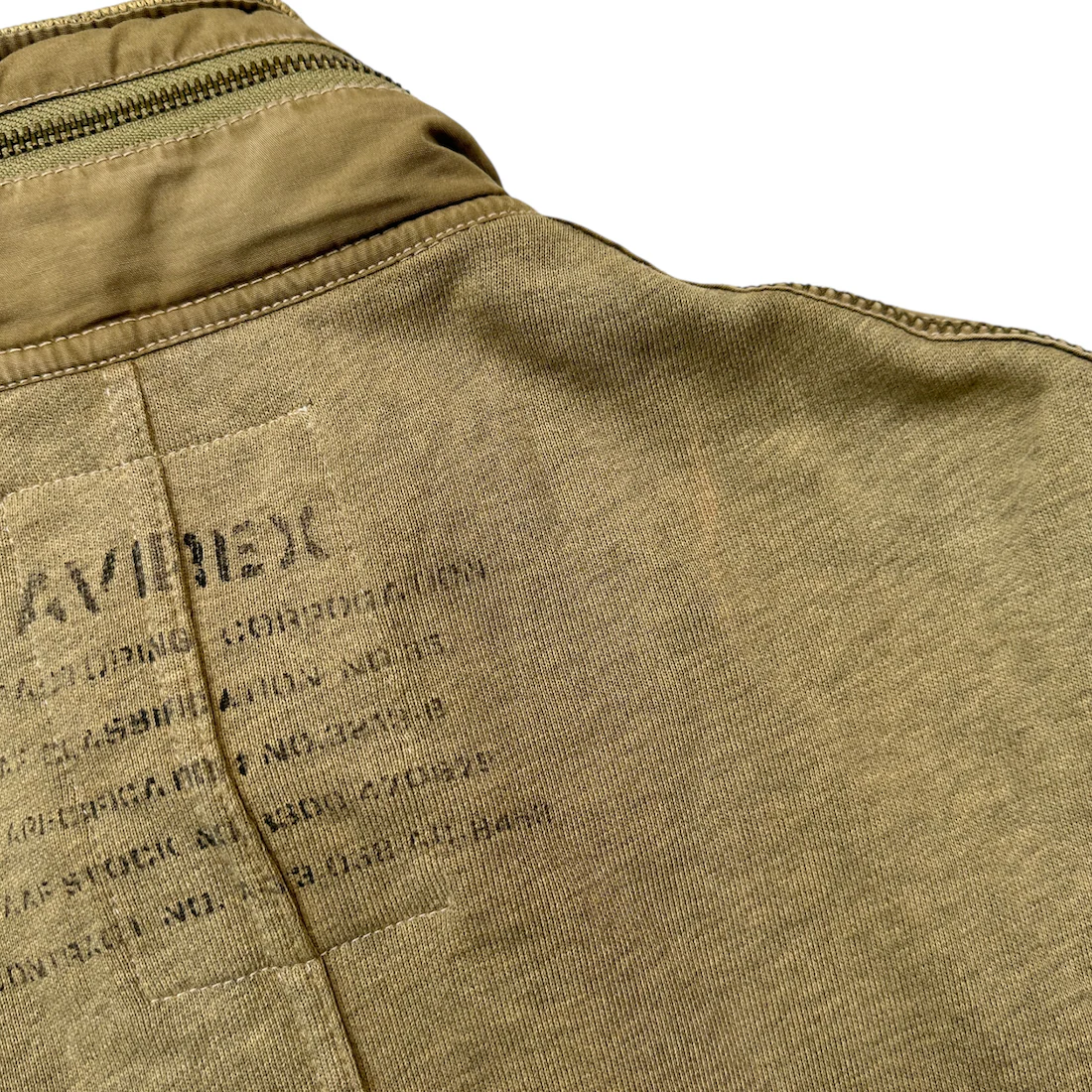 AVIREX COTTON-NYLON MILITARY FLIGHT JACKET - Image 9