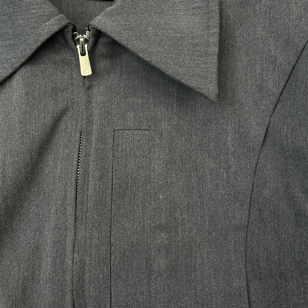 BAOVICTO COLLARED JACKET - GREY - Image 5