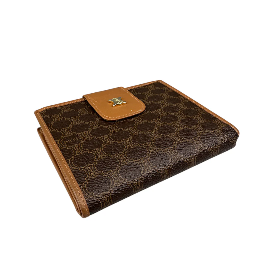 CELINE MACADAM CANVAS KISSLOCK WALLET - Image 3