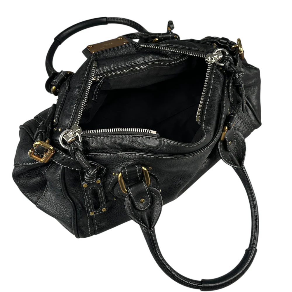 CHLOE PADDINGTON BAG - BLACK - Image 6