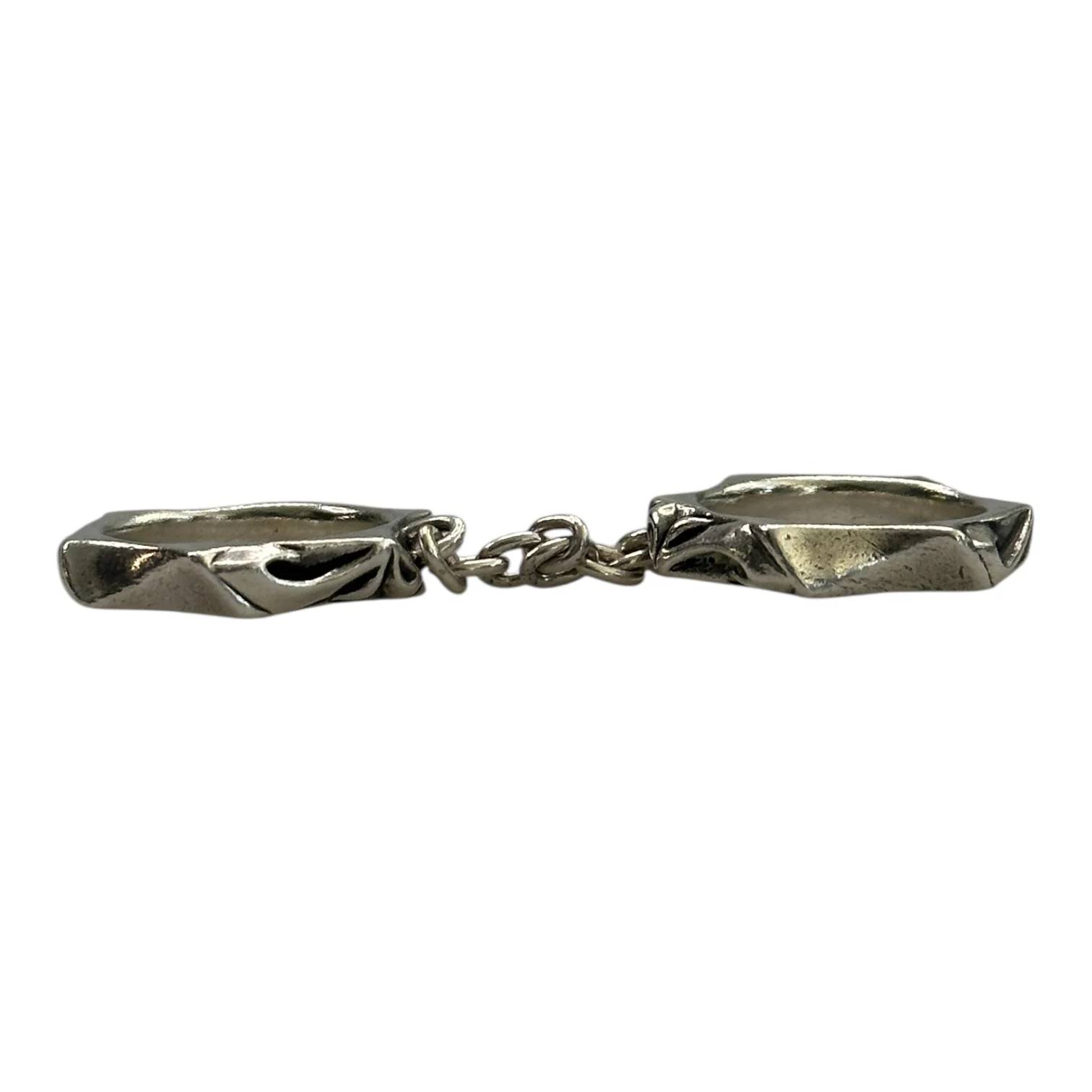 DEAL DESIGN DOUBLE BAND RING - 925 SILVER - Image 5