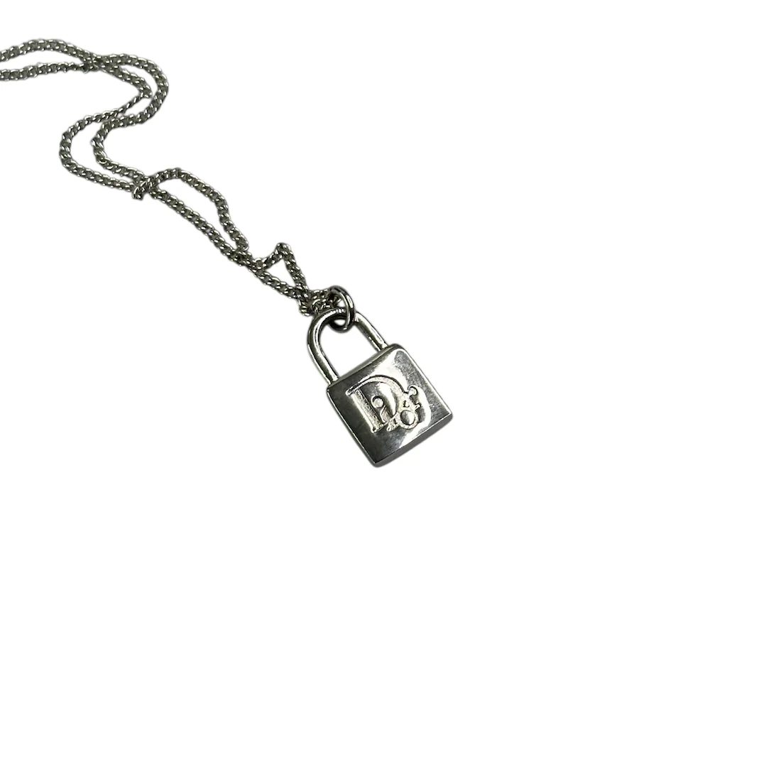 DIOR PADLOCK PENDANT NECKLACE - Image 5