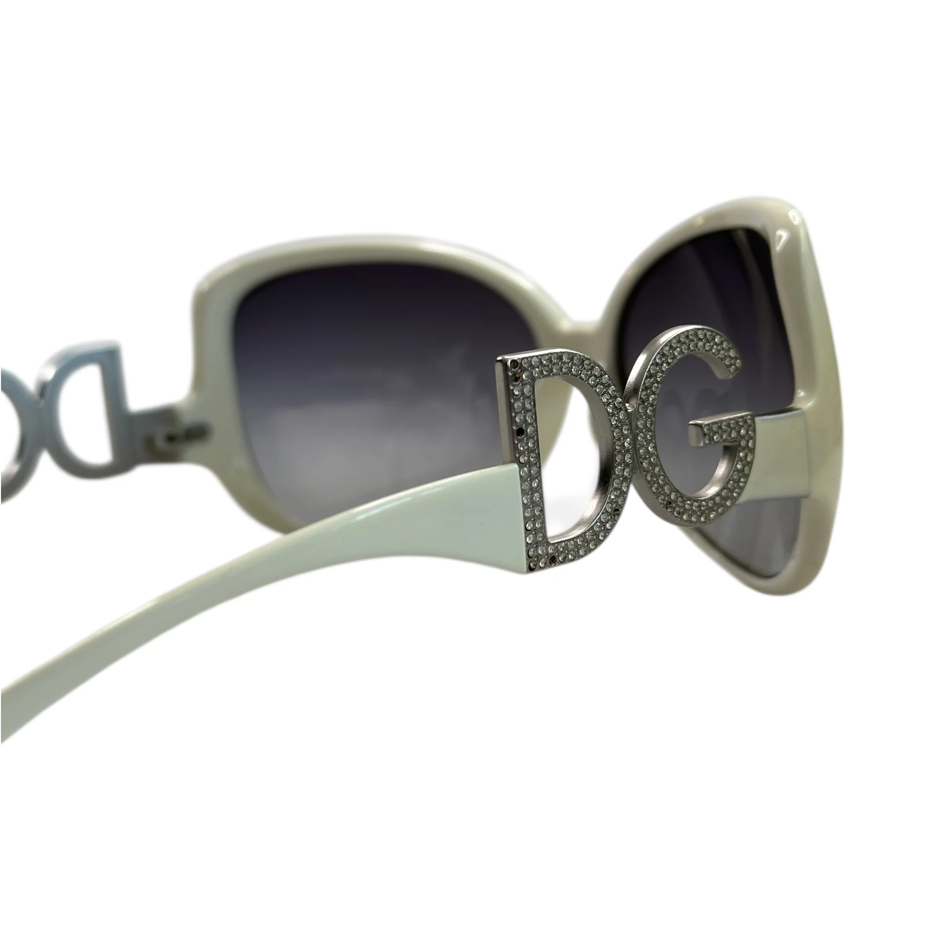 DOLCE & GABBANA DG6011 RHINESTONE LOGO SUNGLASSES - Image 4