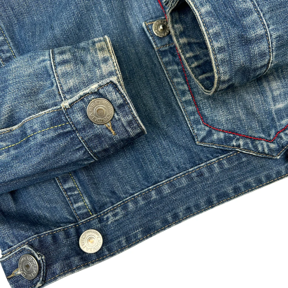 DSQUARED DISTRESSED DENIM JACKET - Image 6