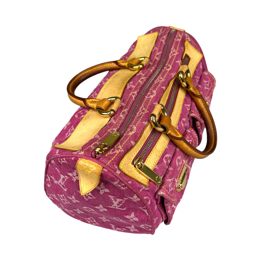 LOUIS VUITTON NEO DENIM SPEEDY HANDBAG - Image 7