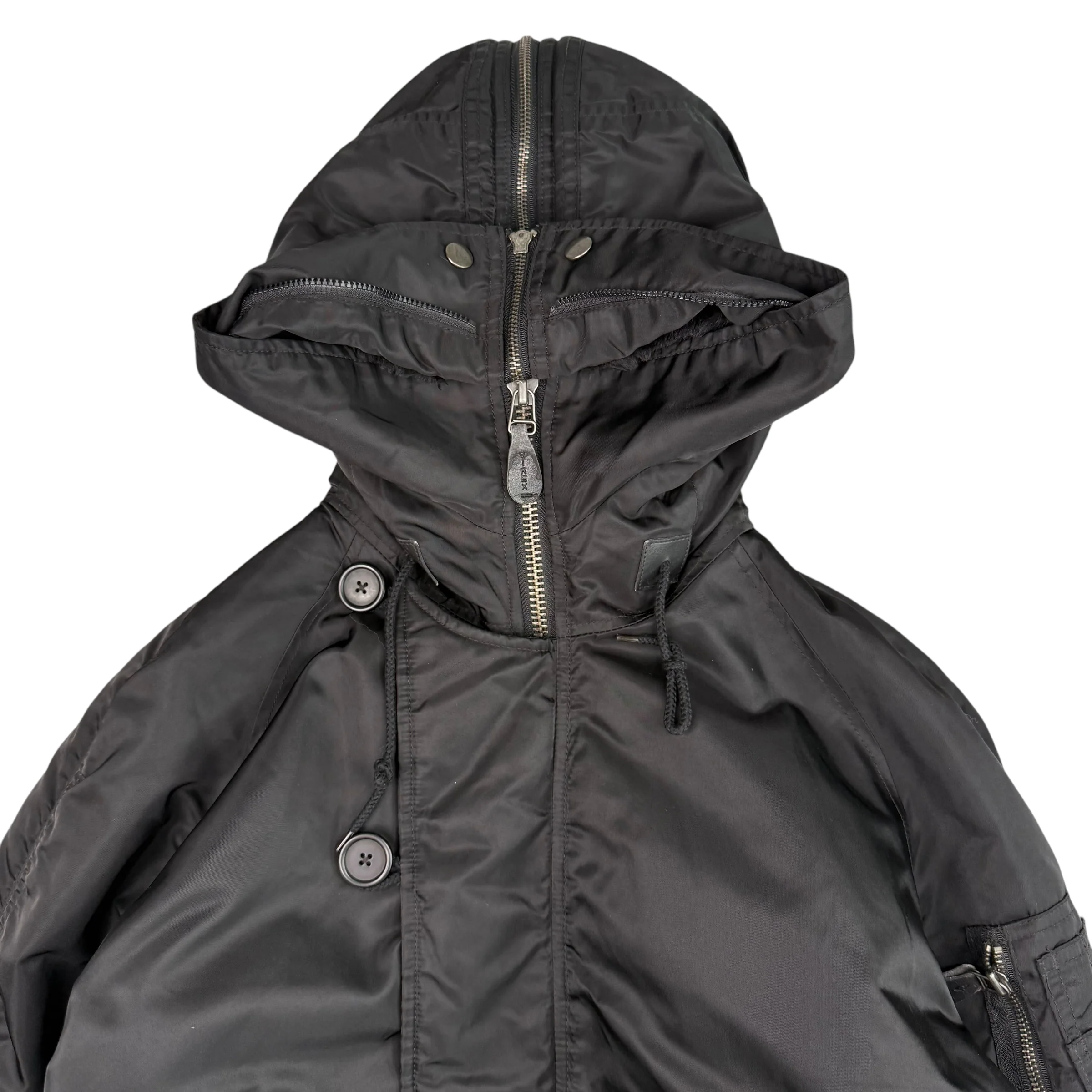 (L) AVIREX BOMBER DOWN JACKET - Image 3