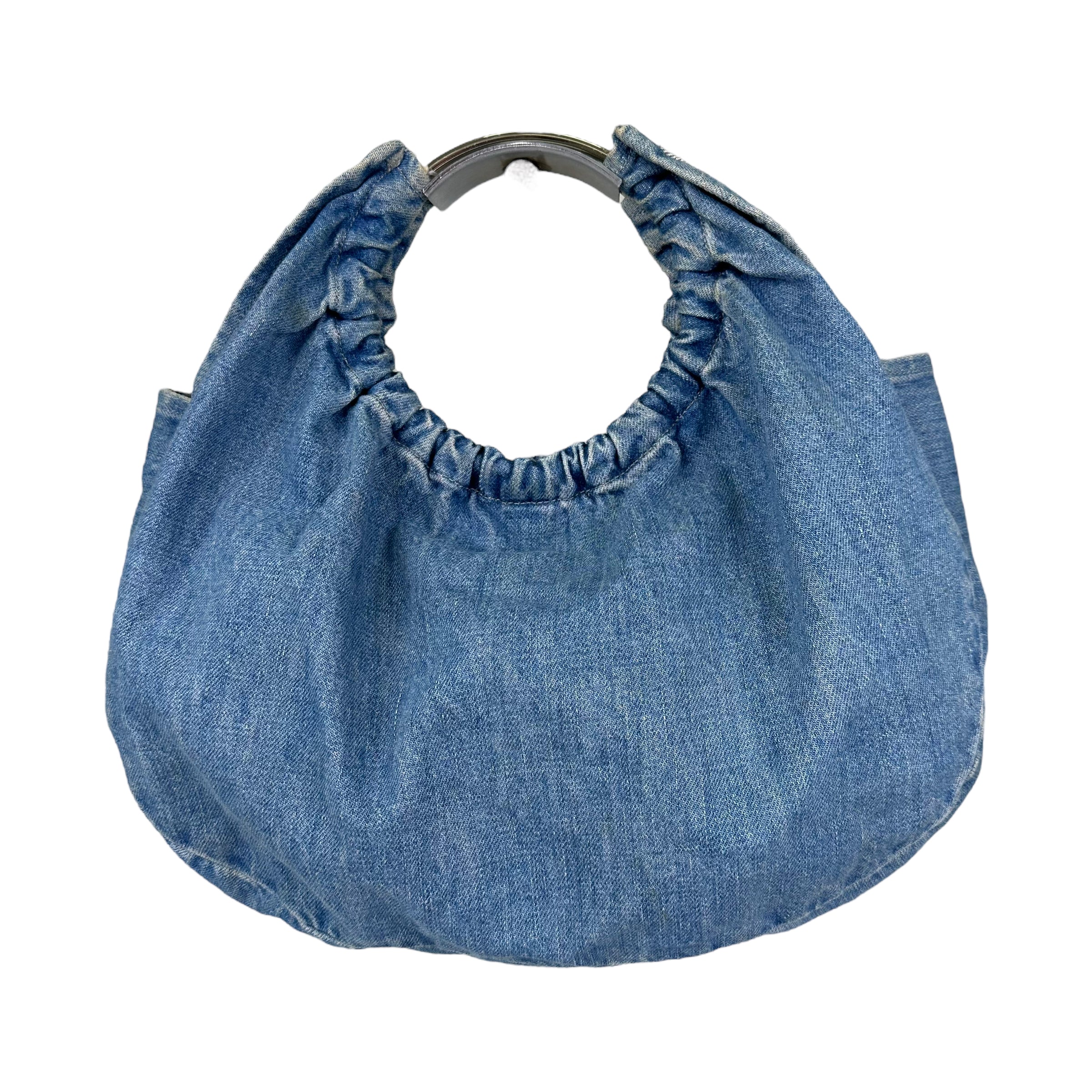 MAISON MARGIELA DENIM MINI HOBO BAG - Image 5