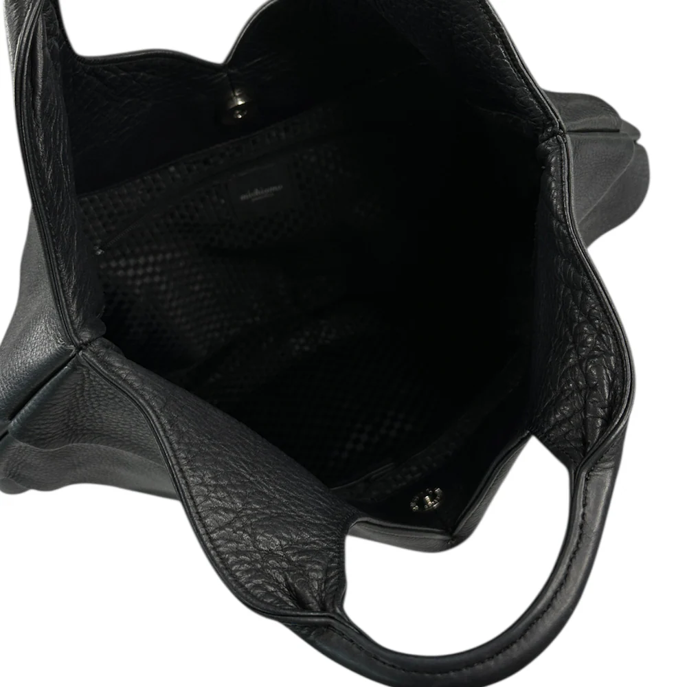 MICHIAMO CIRCULAR LEATHER SHOULDER BAG - Image 4