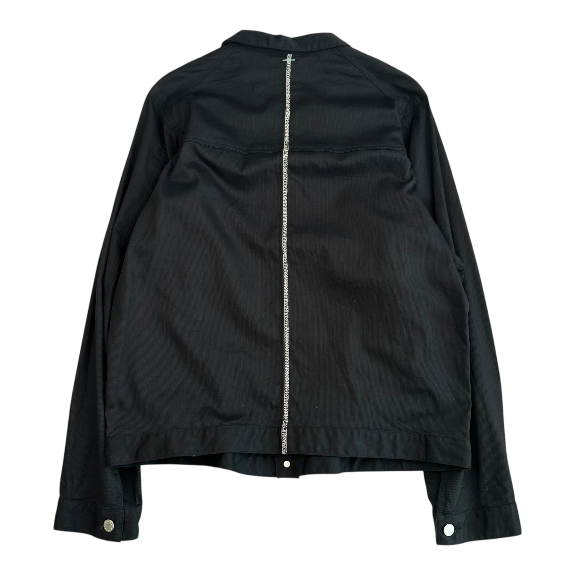 SHINYA KOZUKA BUTTON UP COLLARED JACKET - Image 2