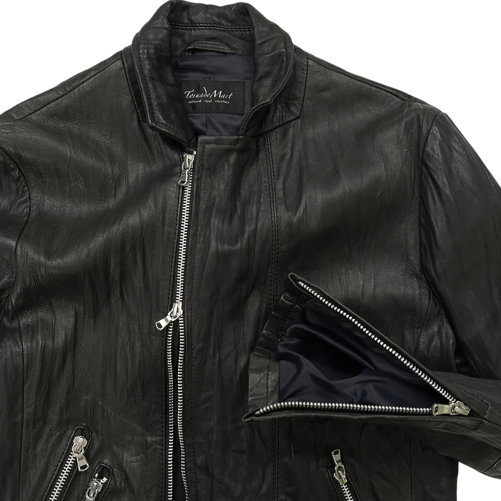 TORNADO MART LEATHER JACKET - Image 3