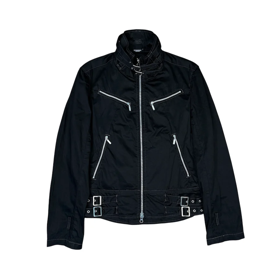 TORNADO MART QUAD-ZIP JACKET - BLACK